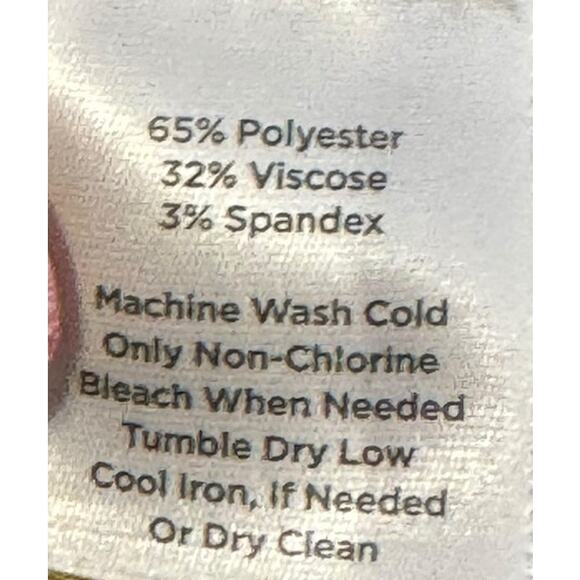 Talbots Women's Pants Signature Chino Straight Leg High-Rise Stretch Brown Sz.16 - Picture 9 of 10